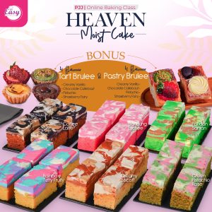 PJJ Heaven Moist Cake (6 Resepi)