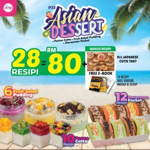 PJJ Asian Dessert (28 Resepi)
