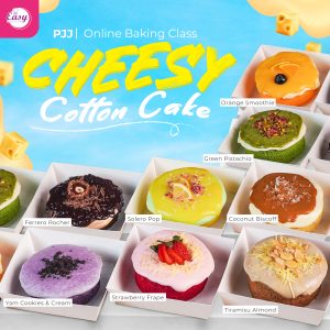 PJJ Cheesy Cotton Cake (8 Resepi)