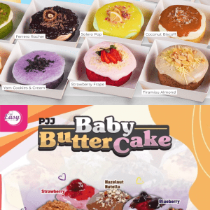 PJJ Cheesy Cotton Cake (8 Resepi & 12 Resepi Baby Butter)