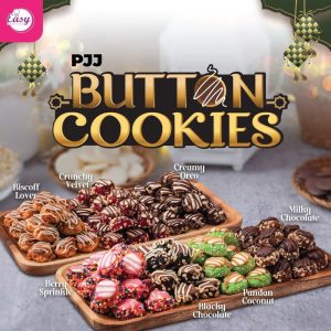 PJJ Button Cookies (7 Resepi)