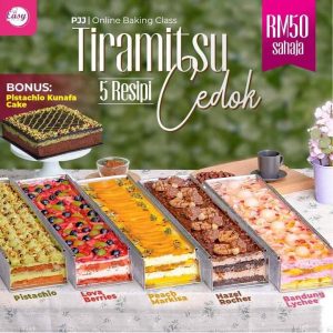 PJJ Tiramitsu Cedok (5 Resepi) - Launching