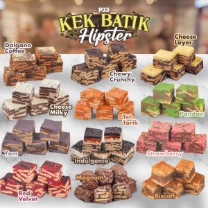 PJJ Kek Batik Hipster (12 Resepi)